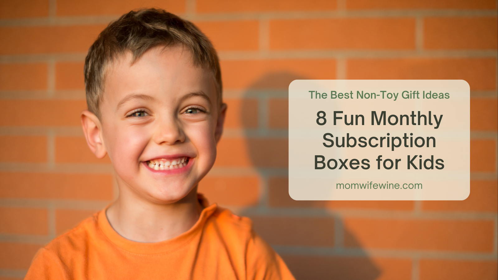 Monthly subscription boxes for kids a few of the best mom wife wine